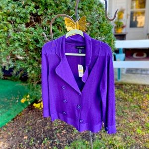 Pretty in Purple Sweater!